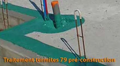 Traitement termites 79 pré-construction